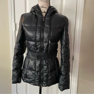 Add Down Belted Puffer Jacket